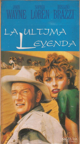 La Ultima Leyenda Vhs John Wayne Sophia Loren Western