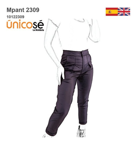 ( Moldes De Ropa)  Pantalon Torero Mujer 2309