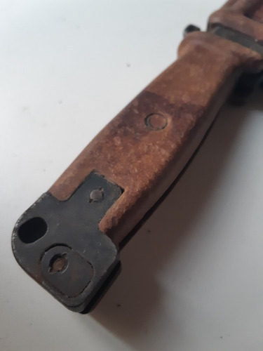 Imagen 5 de 10 de Antiguo Cuchillo Bayoneta Rusa Con Vaina Original
