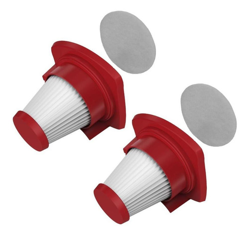 2 Kit Filtros Fes16 P/ Aspirador Electrolux Stk14b Original