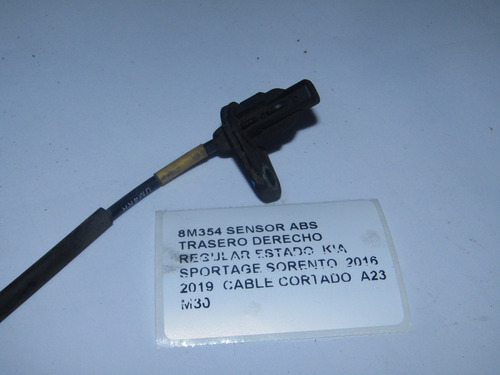 Sensor Abs Trasero Derecho Kia Sportage Sorento 2016 2019