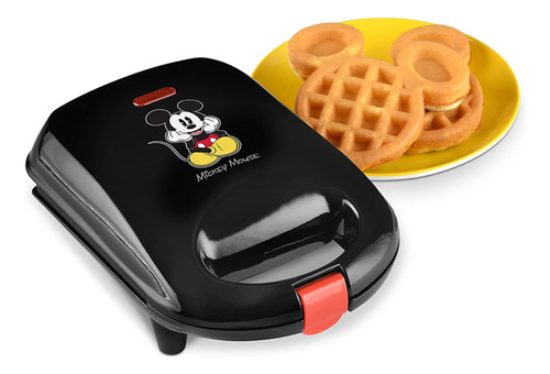 Máquina Para Hacer Waffles Disney Mickey Mouse Waflera