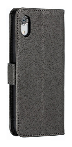 Funda De Piel Con Tarjetero Y Tarjetero Para iPhone XR, Colo