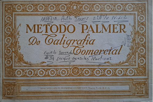 Metodo Palmer De Caligrafía Comercial, 1941