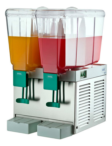 Dispenser Refresqueira Refrigerada 2 Cubas Bbs15 L Cada Ibb