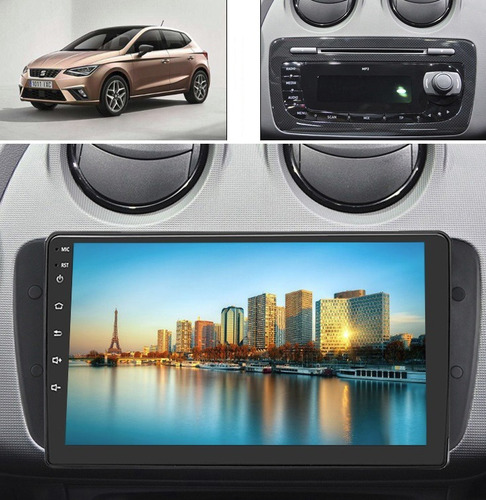 Imagen 5 de 8 de Pantalla Android Para Ibiza 2009-2013 Bluetooth+gps+wifi