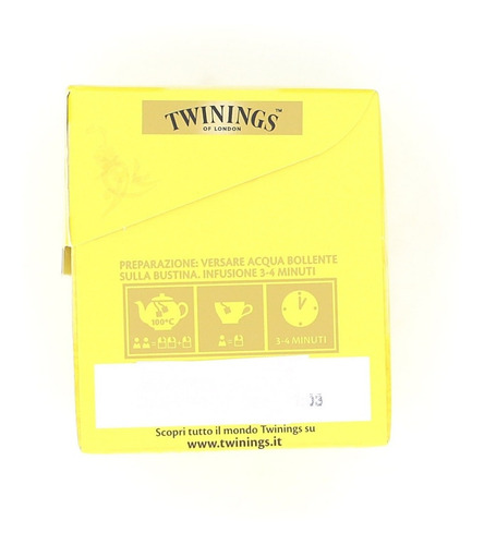 Te Twinings Limon Te Negro Lemon Scented Clásico Perfumado