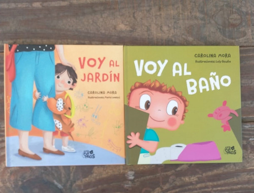2 Libros Voy Al Baño + Voy Al Jardín El Ateneo