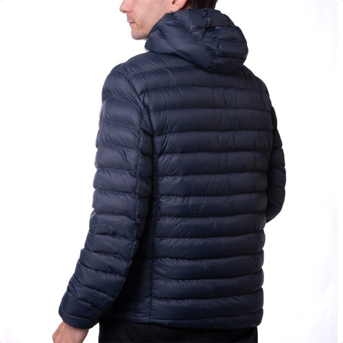 Imagen 2 de 7 de Campera Ruge Puff Light C/ Capucha Hombre Futbol