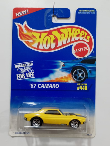 Hot Wheels 67 Camaro Abre Cofre