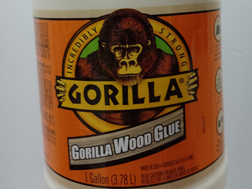 Wood Gorilla En Galón Madera Pegamento Glue Blanca 