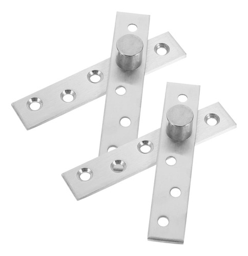 3 Bisagras Ocultas Para Puerta Giratoria De Madera De 360 Gr