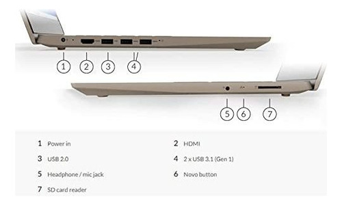 Laptop Lenovo Ideapad 3i 11ª Gen Intel Core i3-1115G4 20GB RAM 1TB HDD.