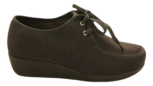 Zapato Para Dama Euroflex De Croché C/ Cordones - Calzado