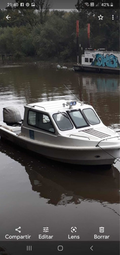Imagen 15 de 17 de Trucker 6.20 Aramendi Cabinado Yamaha 115hp 4 Tiempos 2014