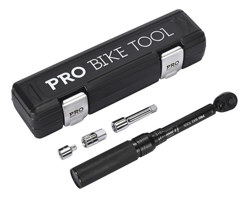 Llave Dinamométrica Pro Bike Tool 3/8 Negra Mate 10 A 60 Nm