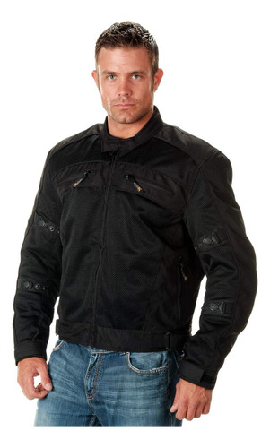 Xelement Cf380 Chaqueta De Malla Negra 'devious' Para Hombre