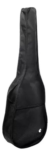 Capa Simples Nylon P/ Violão Kids - Infantil 1/2 (n4)- Preto