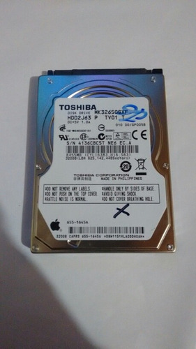 Placa Para Hd Toshiba 320gb Mk3265gsxf Hdd2j63 4136cbc5t
