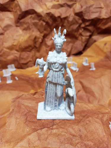 Estatua De Atenea Saint Seiya Caballeros Zodiaco (Usado)