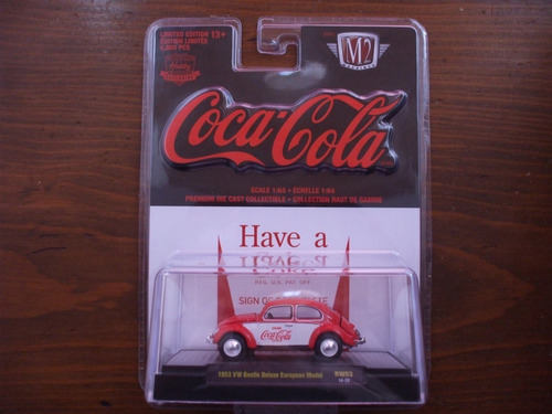 M2 Machines Coca-cola 1953 Volkswagen European Model