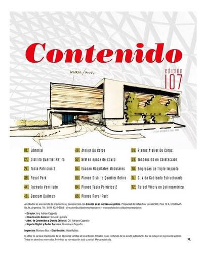 Revista Architector Edición N°107