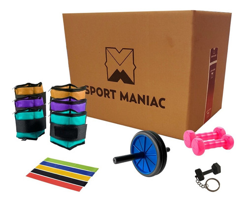 Set Kit Regalo Empresarial Sport Maniac - Caja Fitness 2