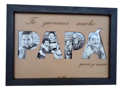 Cuadro Decorativo Personalizado De 25x30 Cm M&g Gallery