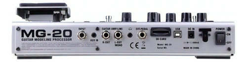 Pedalera Efecto Para Guitarra Nux Mg20 Multiefectos
