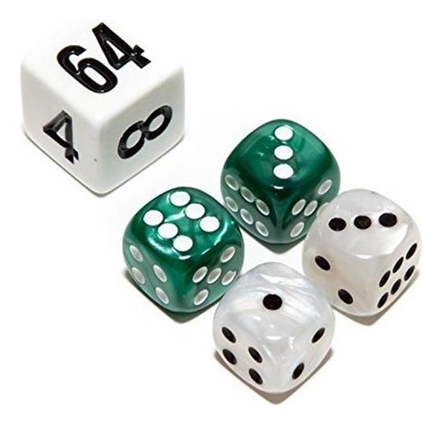 Bello Games Deluxe Marbleized Dice Sets 1-2  