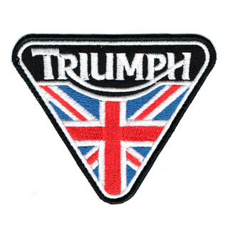 Termoadhesivo Apliques Parches Triumph UK Parches Inglaterra Patch Parche Bordado