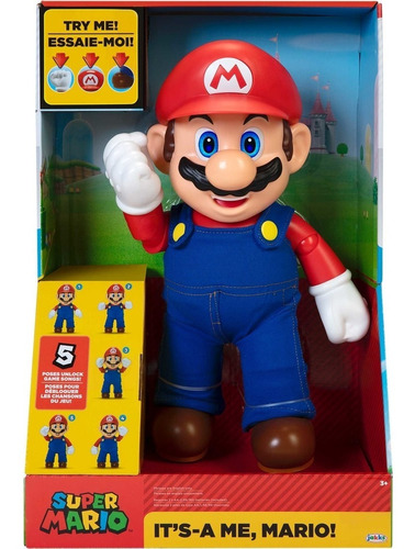Nintendo Super Mario - It´s-a Me! Mario Figura De 30cm