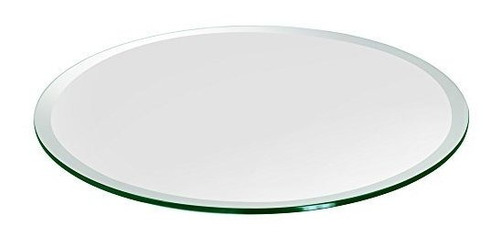 Tablero De Mesa De Vidrio Templado Troysys, 1/4  De Espesor,