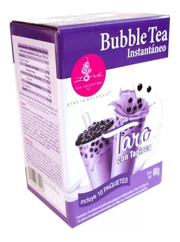 Taro Con Tapioca Bubble Tea, Zoma 65og