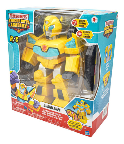 Transformers Rescue Bots Bumblebee Radio Control Hasbro Color Amarillo