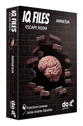 Juego De Mesa Cartas Escape Room Iq Files Amnesia Español