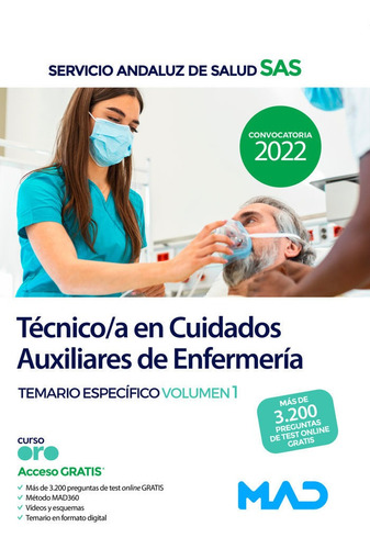 Libro Tecnico Cuidado Auxiliar Enfermeria Del Sas Volumen...