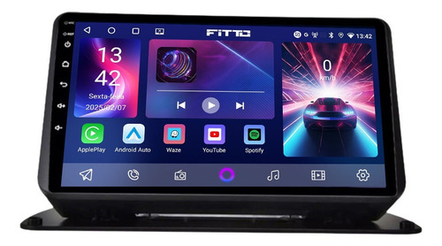 Central Multimidia Citroen C3 13/19 Android 14 Carplay 64gb