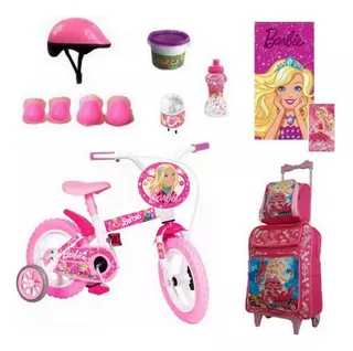 Bicicleta Barbie - 10 Itens