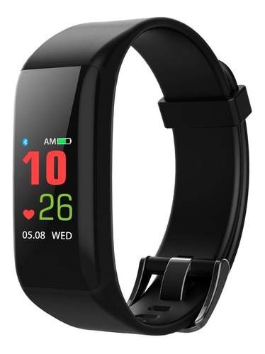 Smart Band Brazalete Pulsera Inteligente Bluetooth Diaman Color Negro Color de la correa Negro Color del bisel Negro