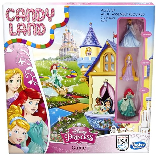 Candy Land Disney Princess Edition Kids Board Game, Juegos P