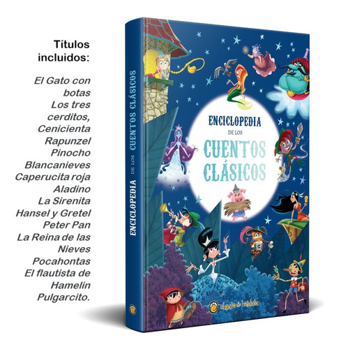 Libro Infantil Enciclopedia De Cuentos Clásicos Acolchada