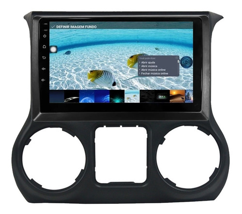 Multimídia Aikon Próton 4+64gb Wrangler Rubicon 12 13 14 15