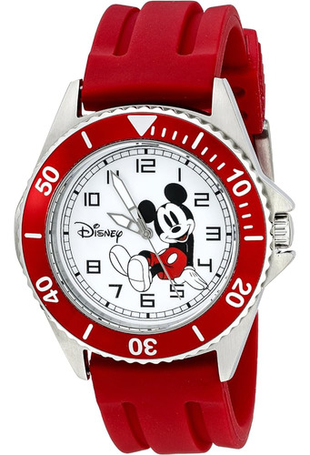 Reloj Mickey Mouse W002392 De Disney Para Hombres Con Banda 