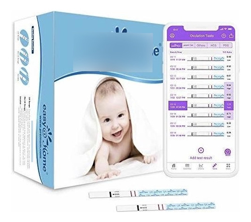 Kit De 50 Tiras Para Prediccion De Fertilidad Y Ovulacion