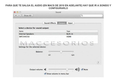 Adaptador Thunderbolt Mini Displayport A Hdmi - Mac Pc