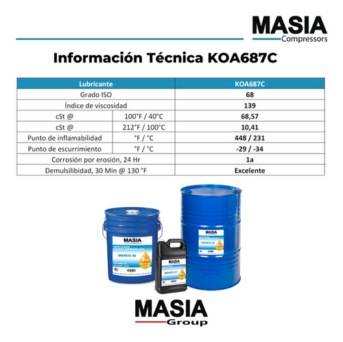 Aceite American Synthol A687c-05 Iso-68