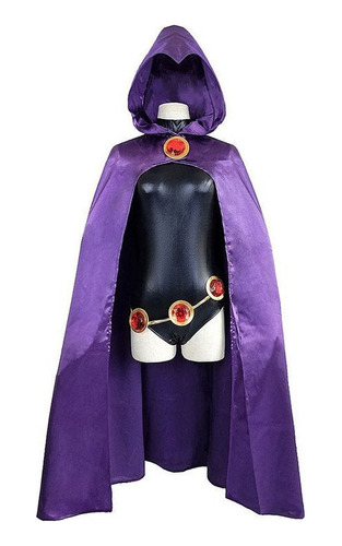 Anime Cox Suit Raven Teen Titan Raven Halloween Fantasia