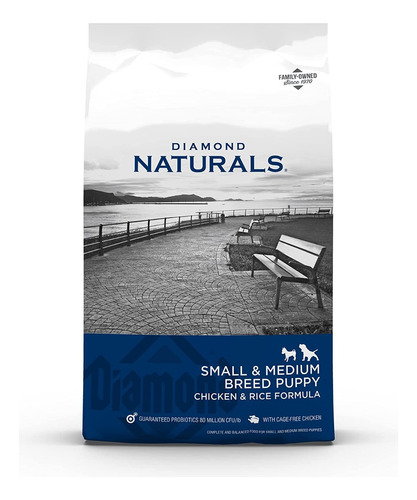 Diamond Naturals Cachorro Razas Pequeñas 40 Lbs/18 Kg