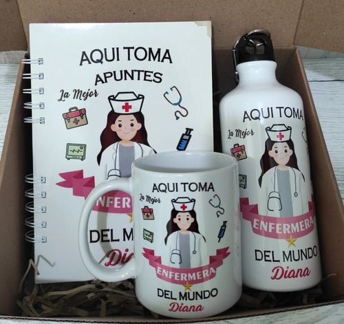 Box  La Mejor  / Regalos Personalizados Para Enfermeras 